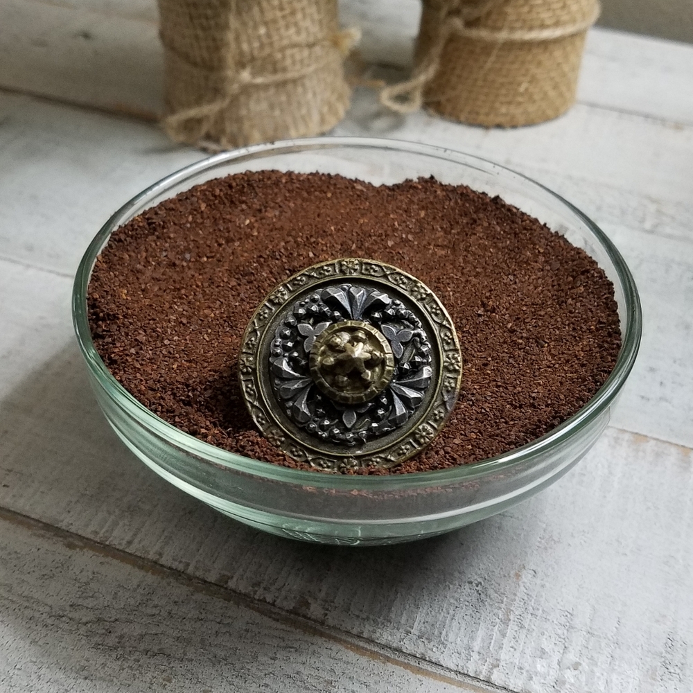 Bronze statement ring